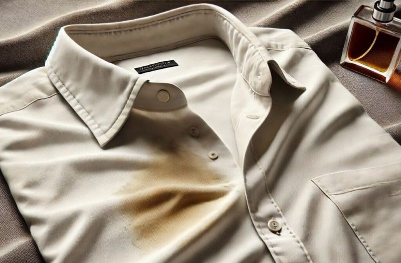 نحوه از بین بردن لکه عطر روی لباس